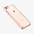 042CS20924 - iPhone SE Ultra Hybrid case in rose crystal showing the back